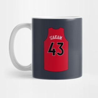 Pascal Siakam Toronto Jersey Qiangy Mug